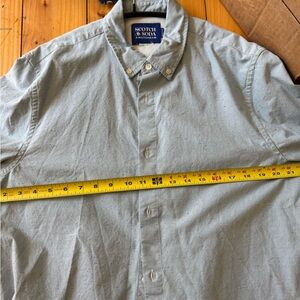 Scotch & Soda Gray Casual Button Down Shirt Lightweight